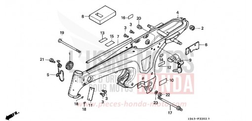 CARROSSERIE DE CHASSIS (ST70C/K/L) ST70L de 1990